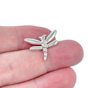 Estate Sterling Silver 925 Dragonfly Pendant
